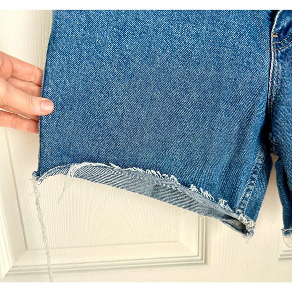 Vintage Eddie Bauer Jean Shorts Size Small | 90's Style - Picture 4 of 5